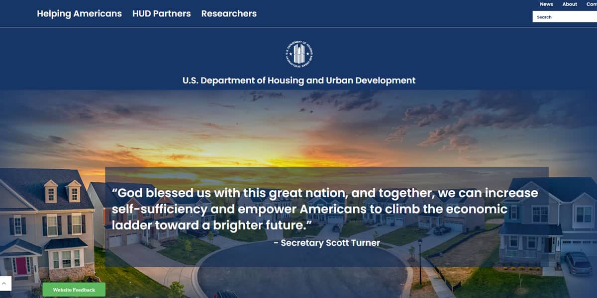 HUD cuts 90% of its website content, citing poor user experience