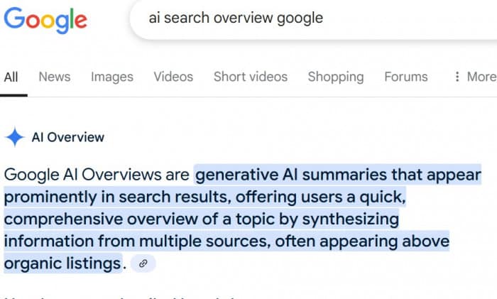 Google AI Search Overview leaves website makers feeling betrayed